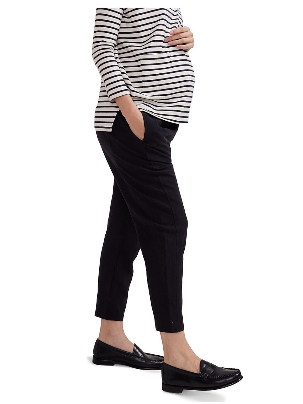 HATCH Maternity The Asher Pant - Black - Size 2 - Excellent condition